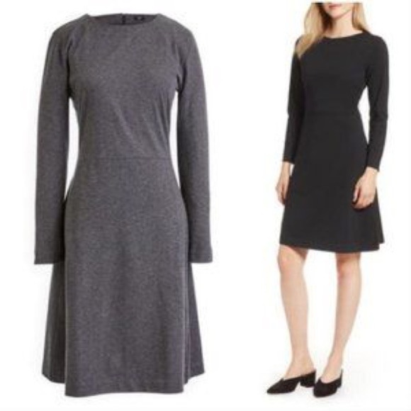 J Crew 365 Gray Sheath Dress Size XS knit sweater dress a-line - Picture 1 of 10